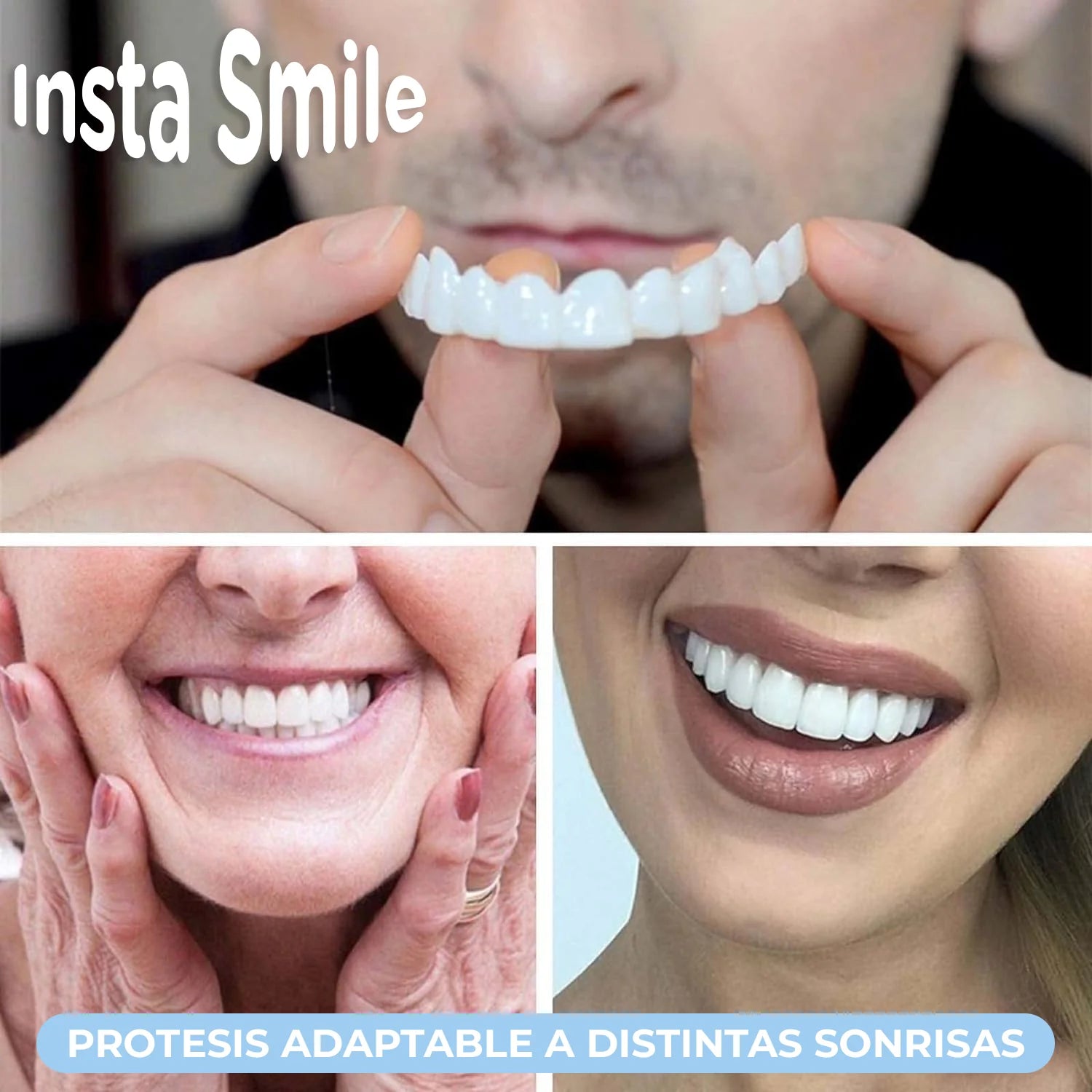 Carillas InstaSmile™ - Cubierta dientes