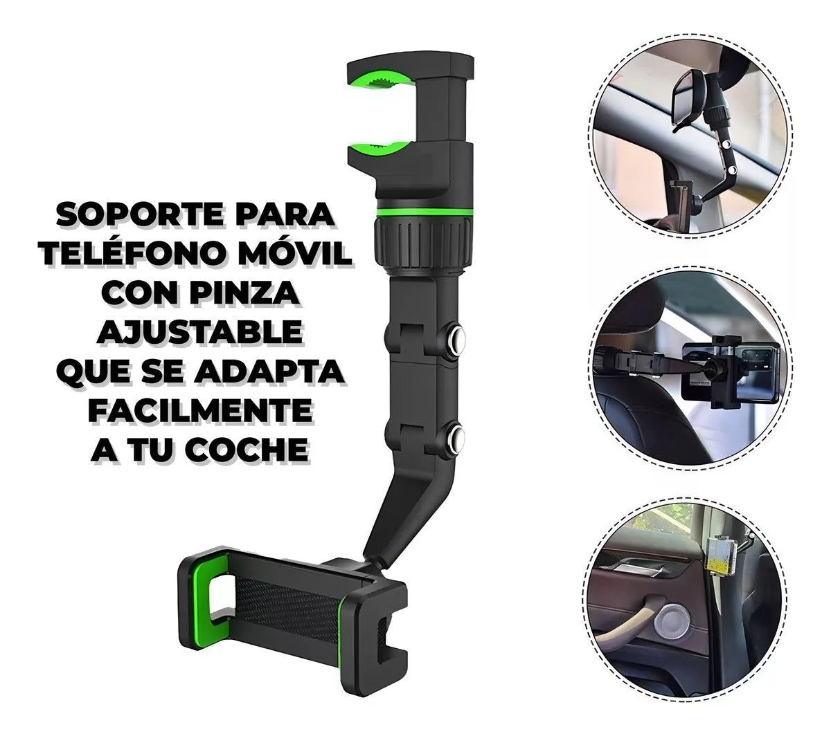 SOPORTE VEHICULO RETROVISOR