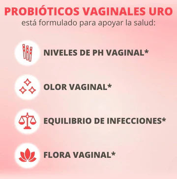 Uro® - Probióticos Vaginales Premium para una Flora Equilibrada